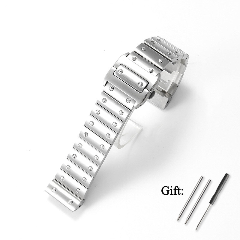 Cartier Watch Tank - 23mm Yüksek Kaliteli Paslanmaz Çelik Saat