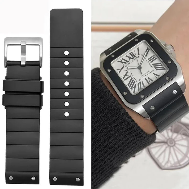 Cartier Watch Tank - Yüksek kaliteli saat kayışı Cartier Santos