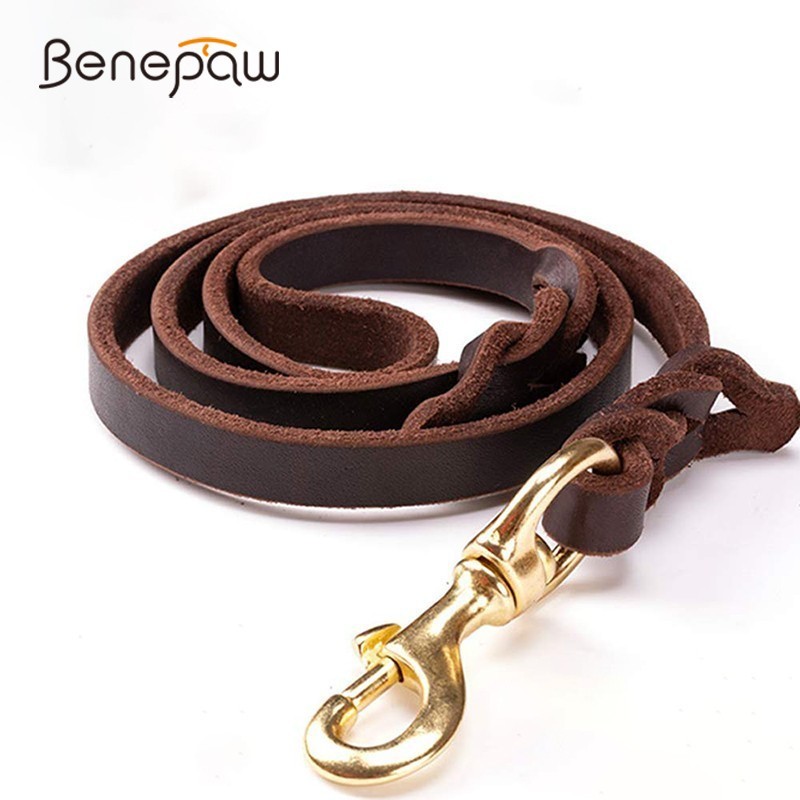 Leather Strap Quick Release - Benepaw yüksek kaliteli inek derisi deri