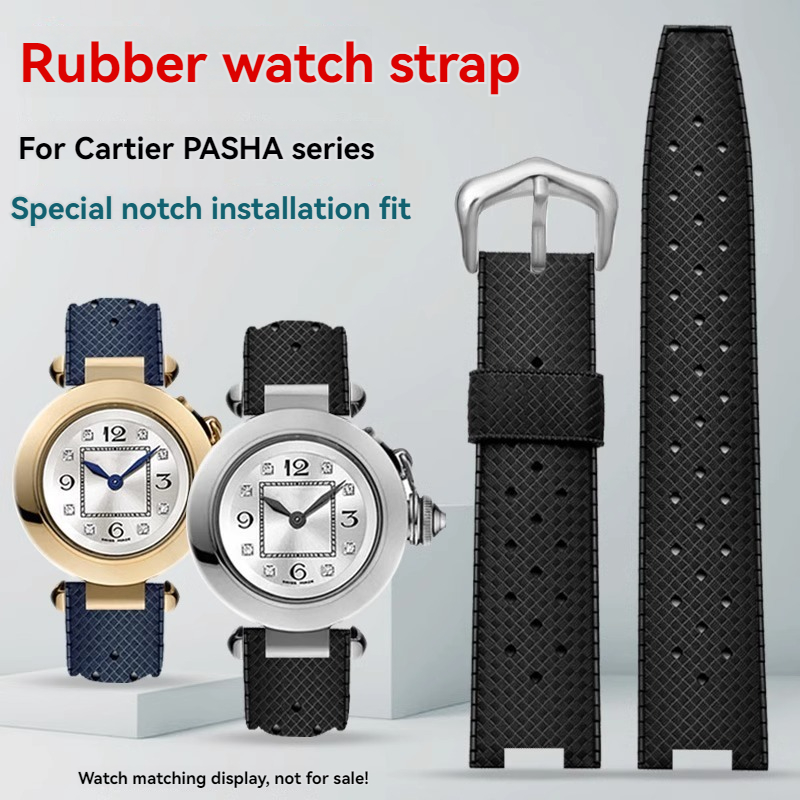 Kauçuk erkek saat kayışı Carti - Cartier Watch Tank incelemesi ve fiyatı