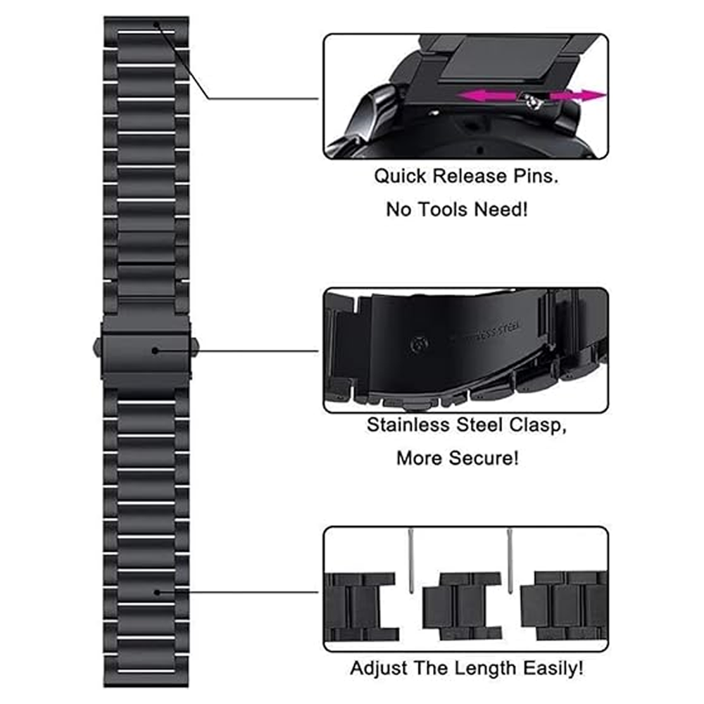 Redmi Watch 6 5 4 Kayışı için  - Butterfly Clasp Deployant incelemesi ve fiyatı