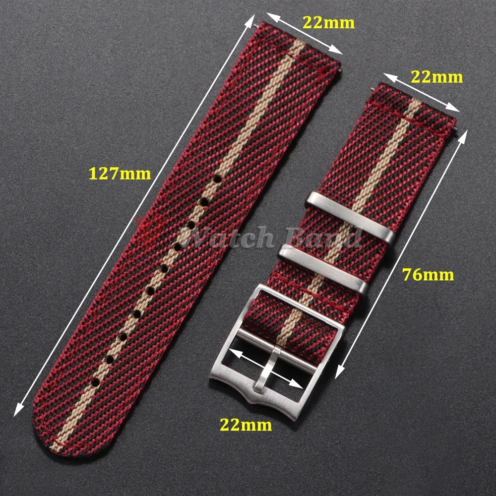 20 22mm Naylon Kayış Tudor Ome - Nato Strap Nylon incelemesi ve fiyatı