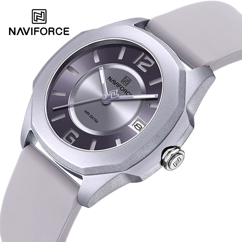 NAVIFORCE 7107 Kadınlar için I - Silicone Band Women incelemesi ve fiyatı