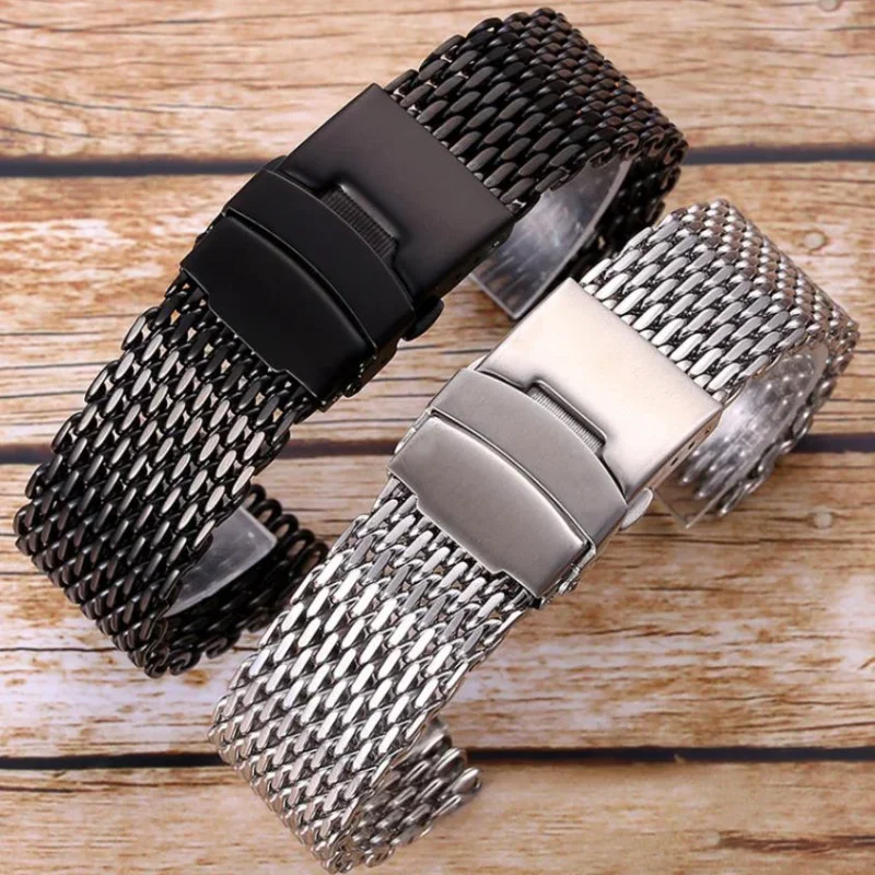 18/20/22/24mm Mesh katı paslan - Mesh Strap Metal incelemesi ve fiyatı