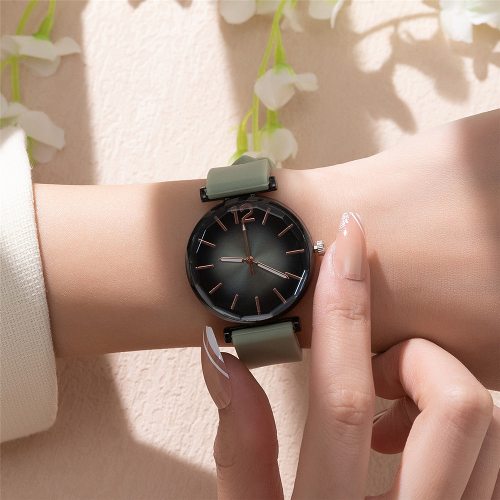 Moda Bayanlar Spor Basit Siyah - Silicone Band Women incelemesi ve fiyatı