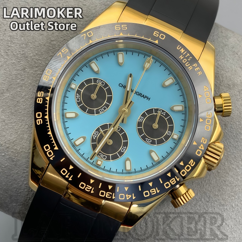 LARIMOKER 39mm erkek spor saat - Rubber Strap Diver incelemesi ve fiyatı