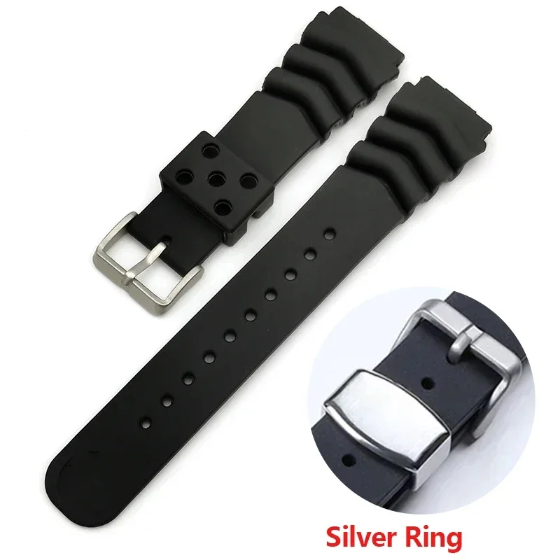 Reçine saat kayışı Seiko 20 22 - Rubber Strap Diver incelemesi ve fiyatı